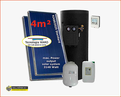 WALLNOFER - Kit solare termico SOLINO 300